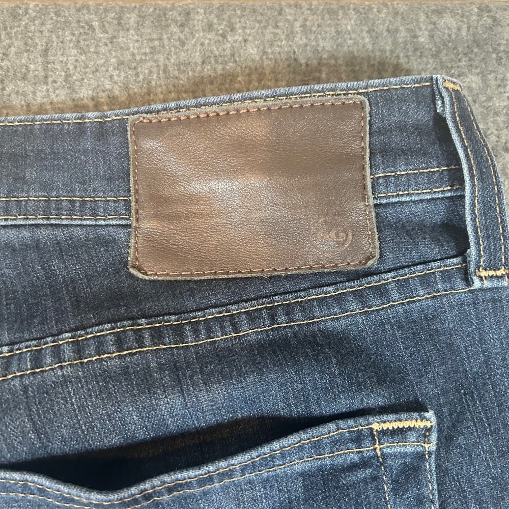 AG Adriano Goldschmied The Tellis Modern Slim Jean Mens 33x34 Fits 37x33 Stretch - Picture 5 of 8